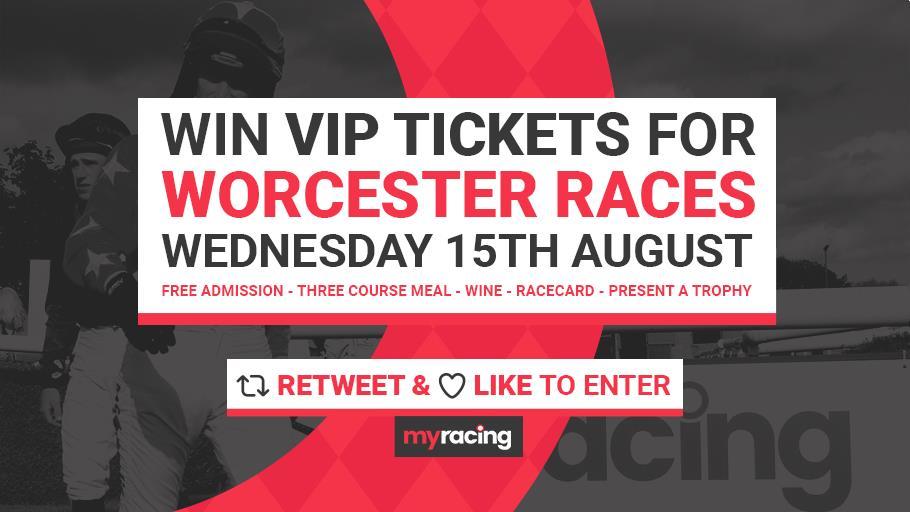 Worcester VIP Tickets 15th August 2018