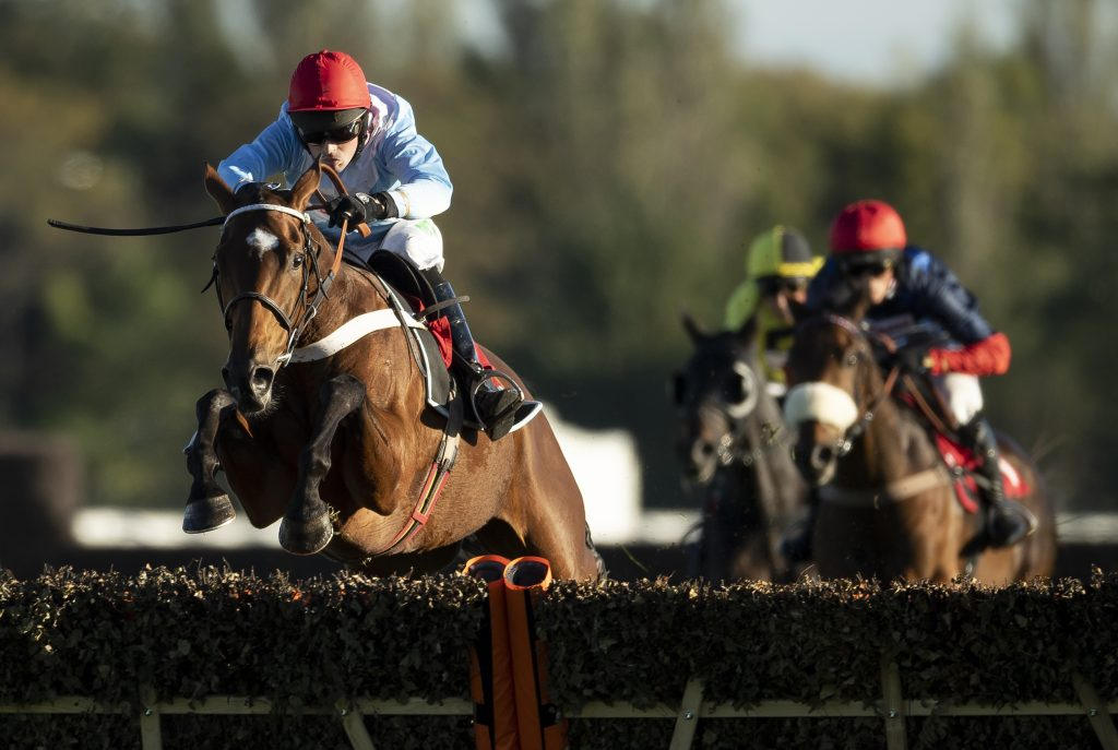 Verdana Blue winning at Kempton