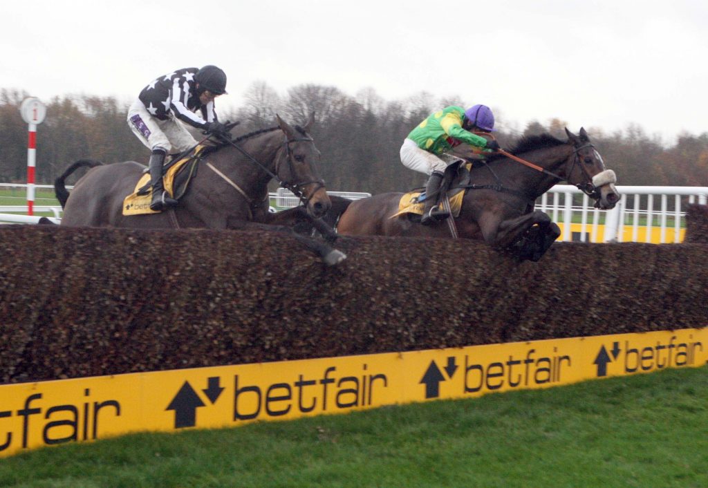 Kauto Star and Imperial Commander in the Betfair Chase