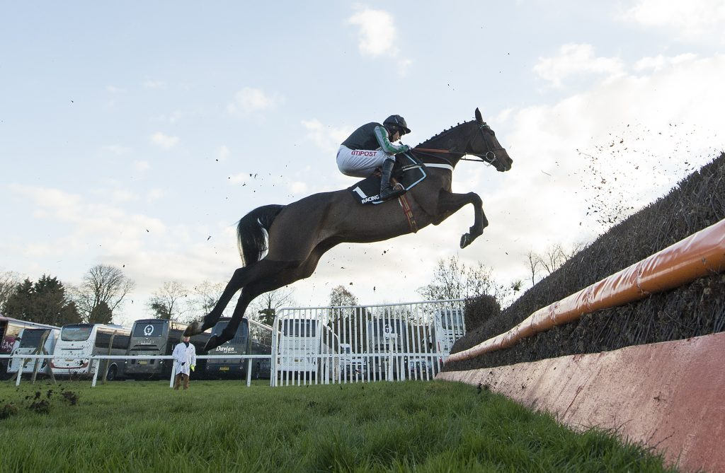 Altior pings a fence at Sandown