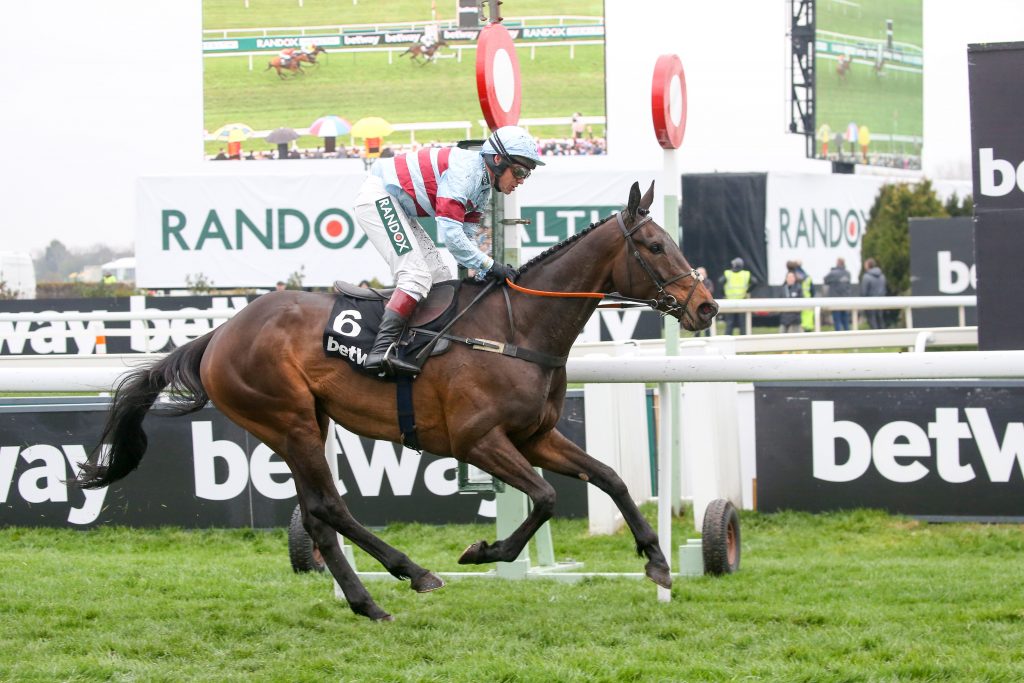 Lalor wins the Betway Novices' Hurdle at Aintree