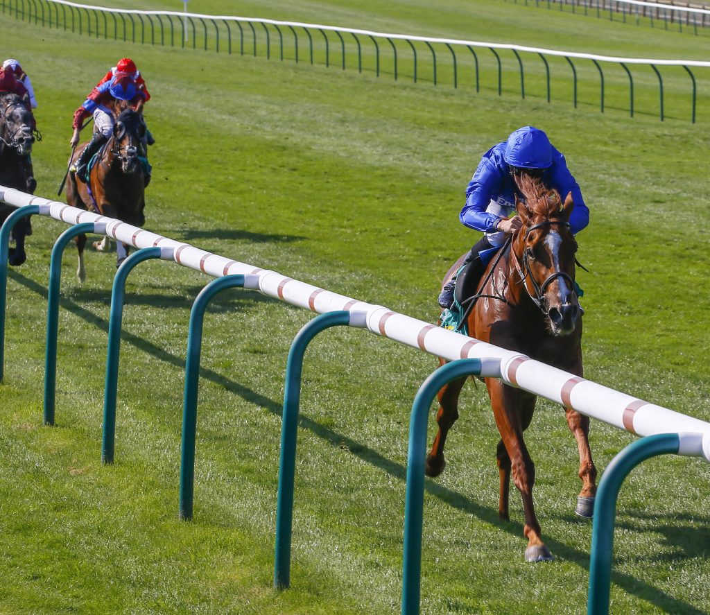 Masar wins the Craven Stakes at Newmarket