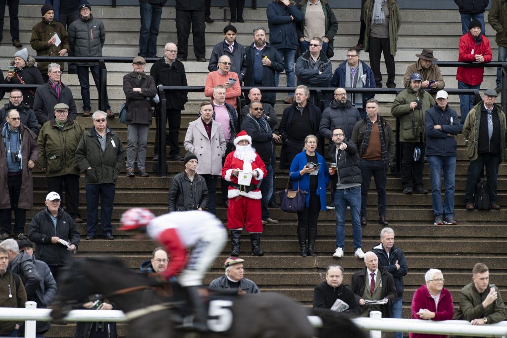 Father Christmas at Plumpton Racecourse