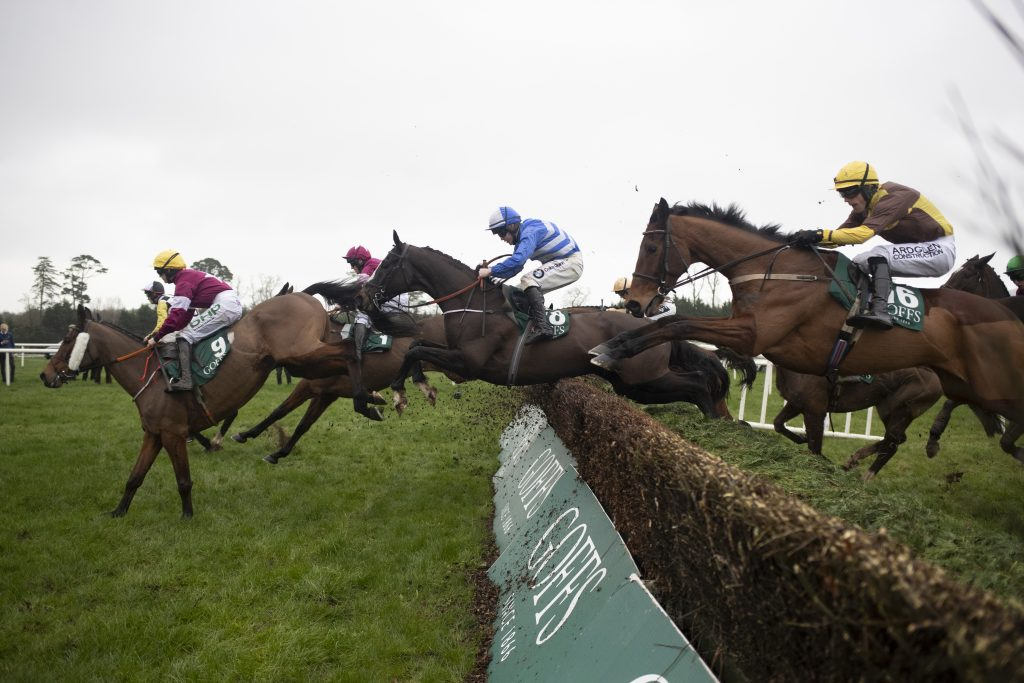 The field jump in the 2019 Thyestes Chase