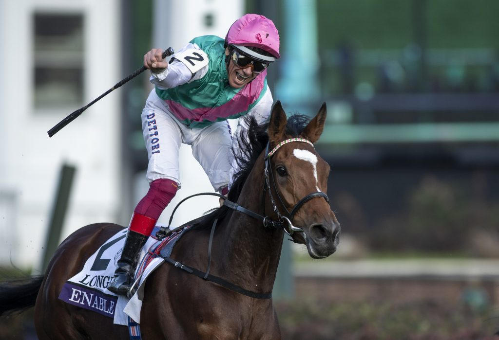 Enable: started her stunning career with a victory at Newcastle